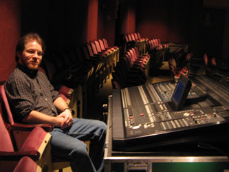 Me with the Yamaha PM5D at Imperial Theatre.
