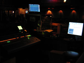 Recording setup with TT24 and MOTU.